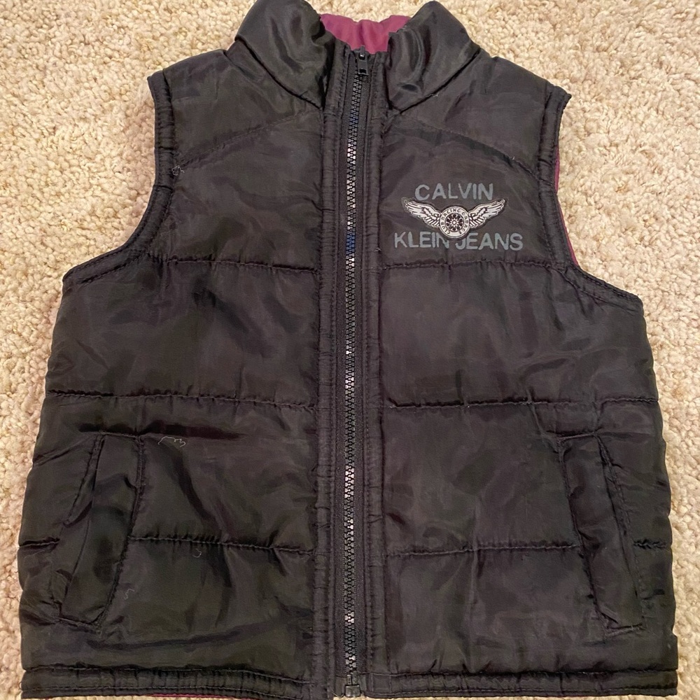 Calvin Klein jeans boys puffer vest.